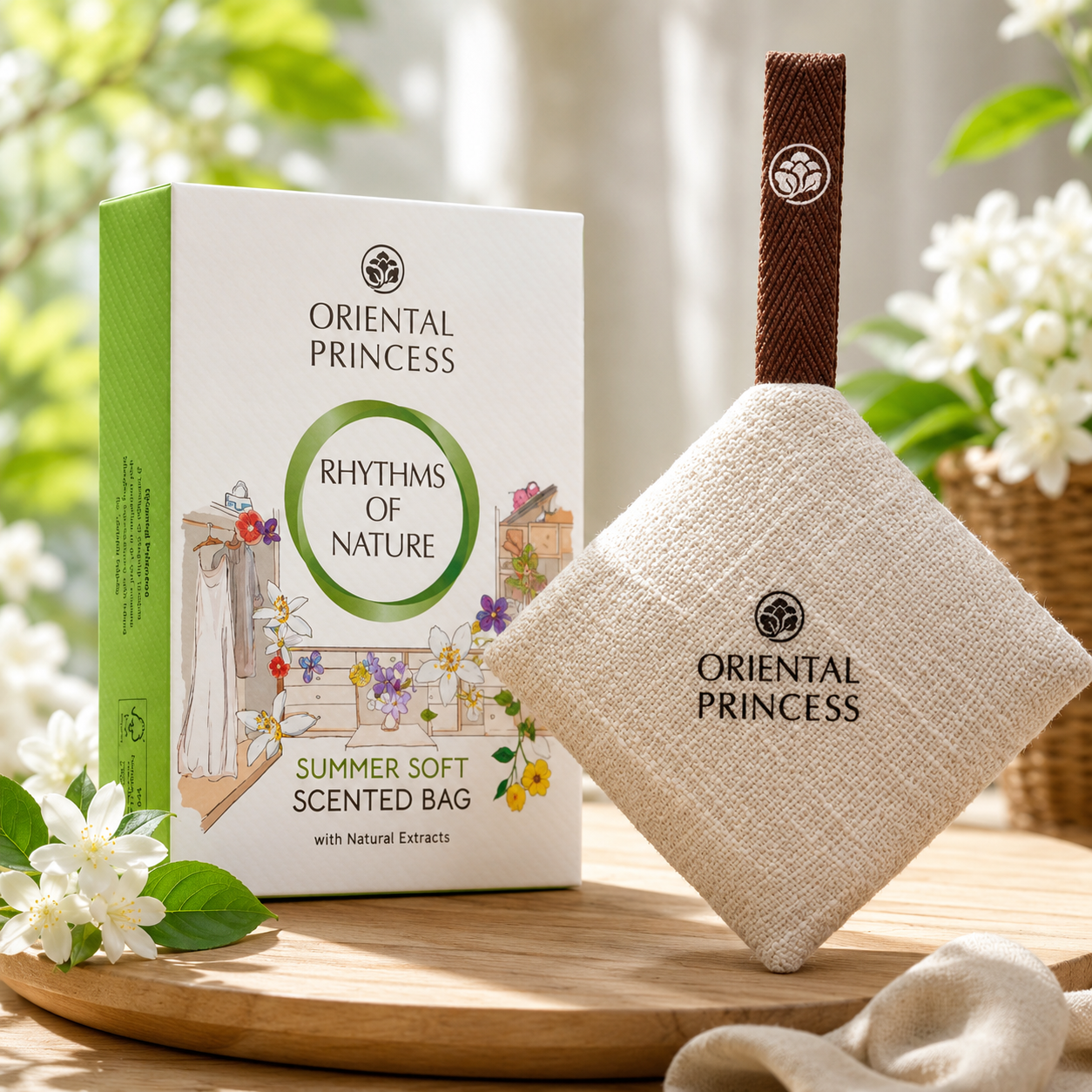 Oriental Princess Rhythms of Nature Summer Soft Scented Bag