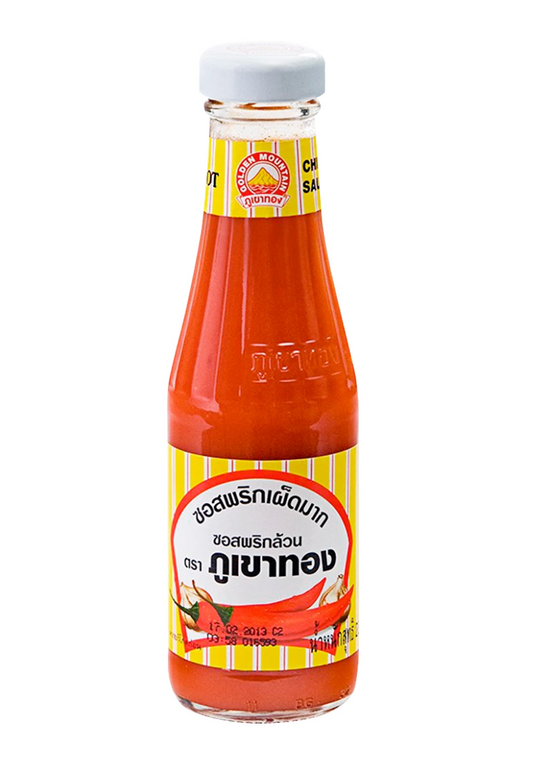 Golden Mountain Hot Chili Sauce 230g | ภูเขาทอง ซอสพริก เผ็ดมาก