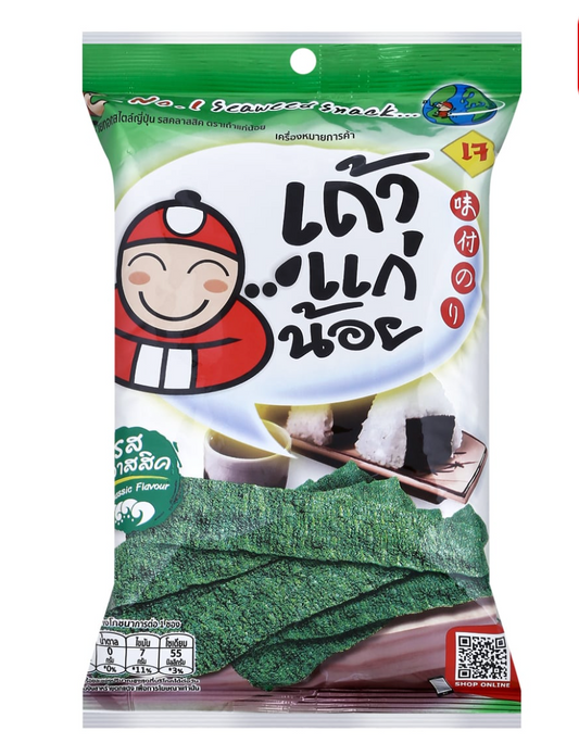 Tao Kae Noi Crispy Seaweed Original Flavor 10g