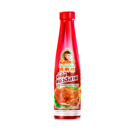 Nongporn Jaew Esarn Chilli Sauce 300g | น้องพร น้ำจิ้มแจ่วอีสาน