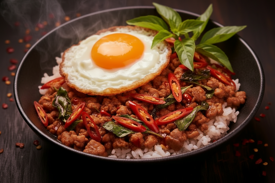 Did You Know? Most Pad Ka Prao Outside Thailand Isn't Actually Pad Ka Prao 🌿