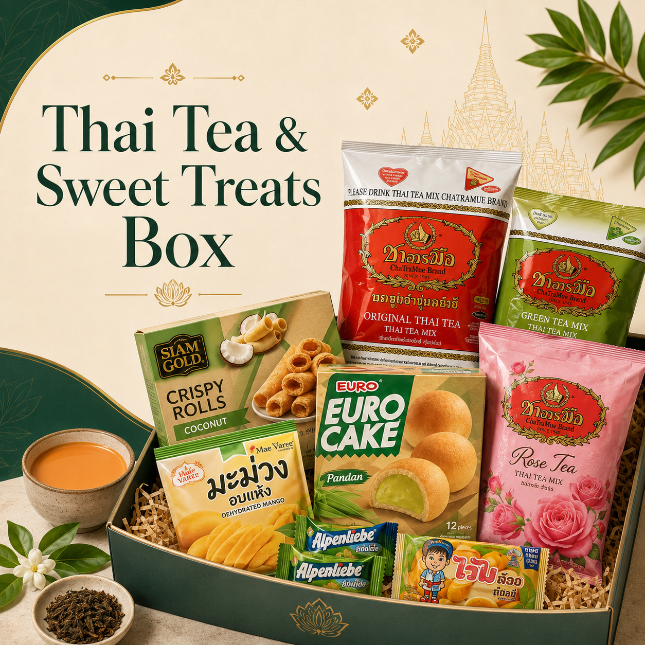 Thai Tea & Sweet Treats Box