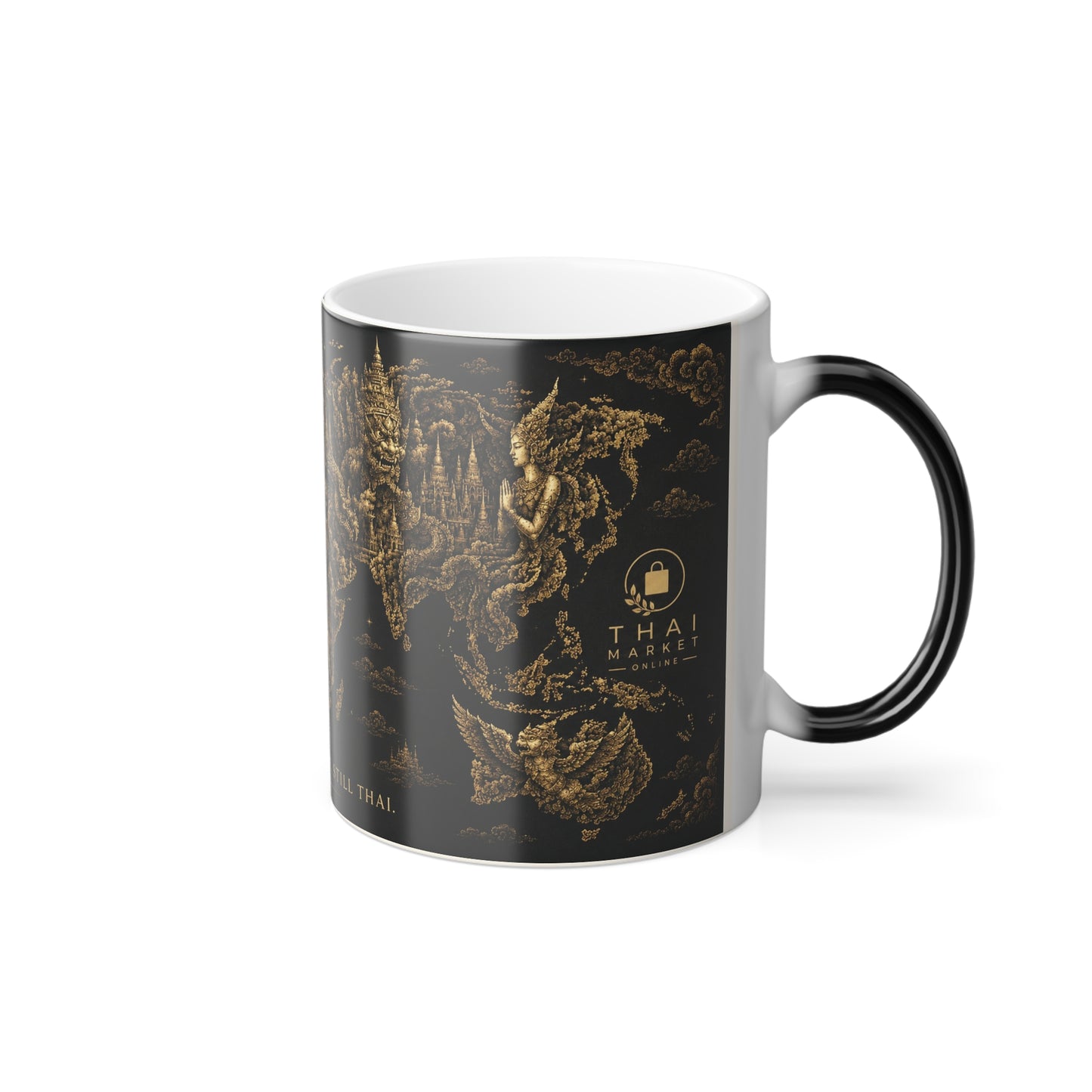 Exclusive: Thai Worldwide Color Morphing Mug, 11oz