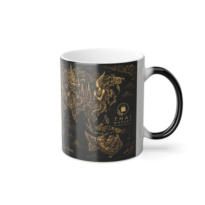 Exclusive: Thai Worldwide Color Morphing Mug, 11oz