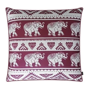 Tel Dan Thai Elephant Pattern Cushion Cover 45x45cm