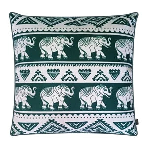 Tel Dan Thai Elephant Pattern Cushion Cover 45x45cm