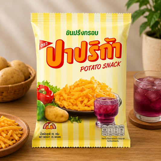 Paprika Potato Snack 25g