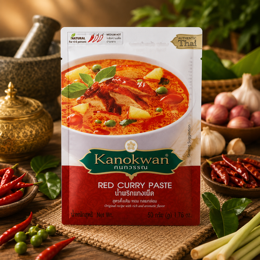 Kanokwan Red Curry Paste 50g