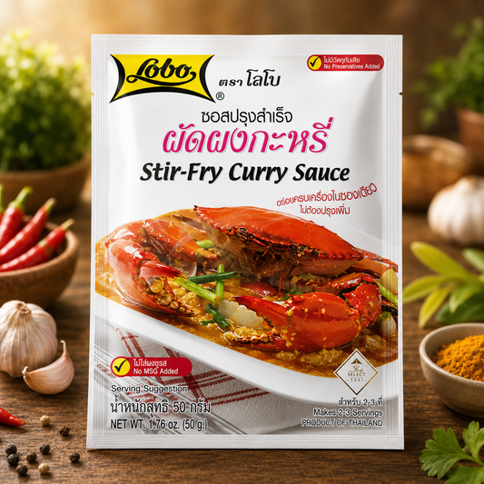 Lobo Stir-Fry Curry Sauce Seasoning Powder 50g