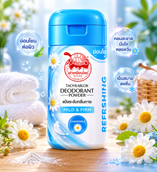 Taoyeablok Deodorant Powder Mild & Firm 22g