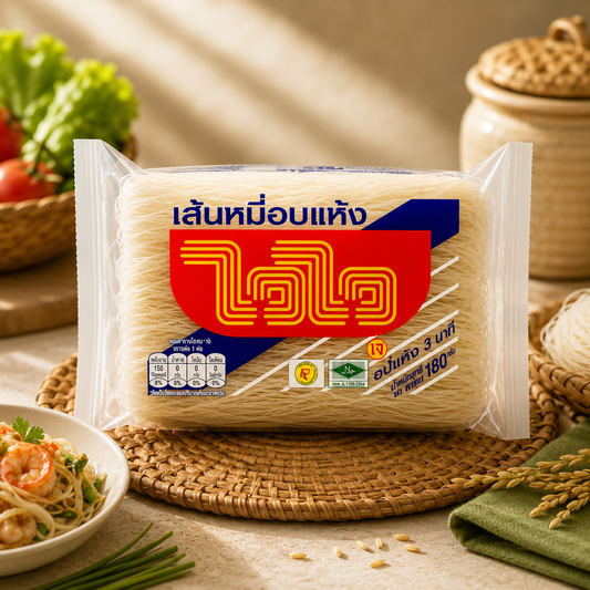 Wai Wai Dehydrated Rice Vermicelli 180g