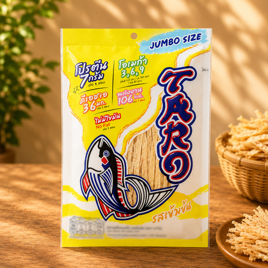 Taro Fish Snack Full Flavored Jumbo Size 30g