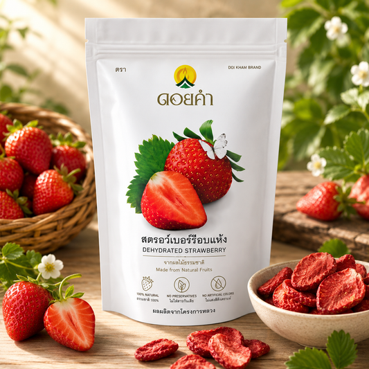 Doi Kham Dehydrated Strawberry 140g