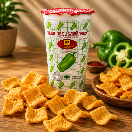 FF Crispy Baked Snack Bell Pepper Flavor Cup 3-Pack
