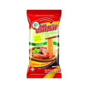 Tonson Unbleached Glass Noodle 40g x 10 Pack | ต้นสน วุ้นเส้นไม่ฟอกสี