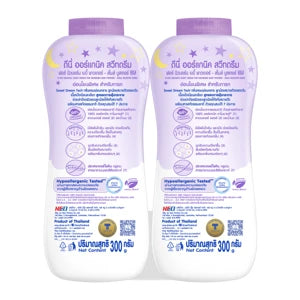 D-Nee Organic Baby Powder Sweet Dream 300g (Pack of 2)