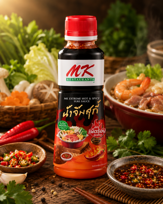 MK Restaurants Extreme Hot & Spicy Suki Sauce 350g