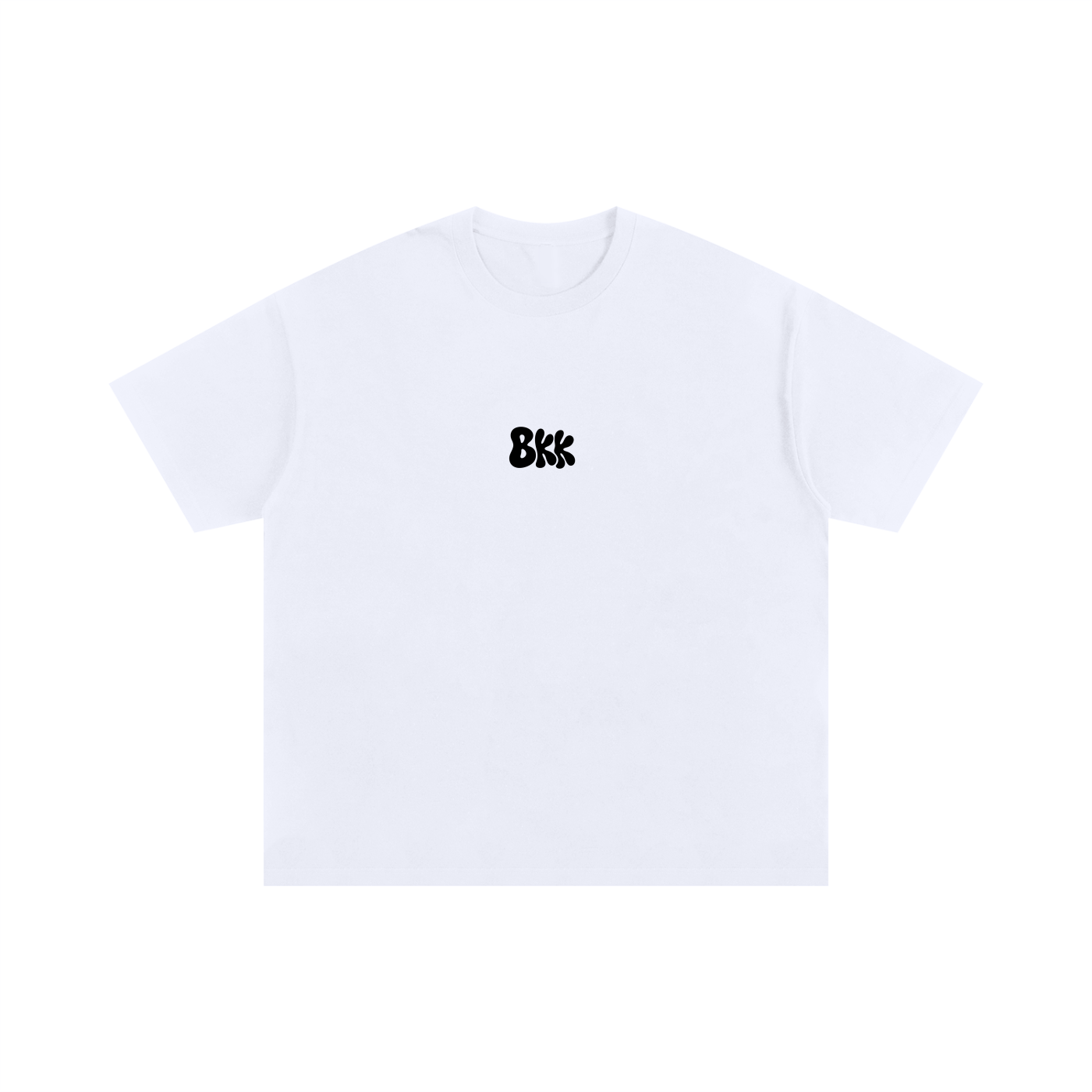 Exclusive: BKK - White | Unisex Oversized Cotton T-Shirt