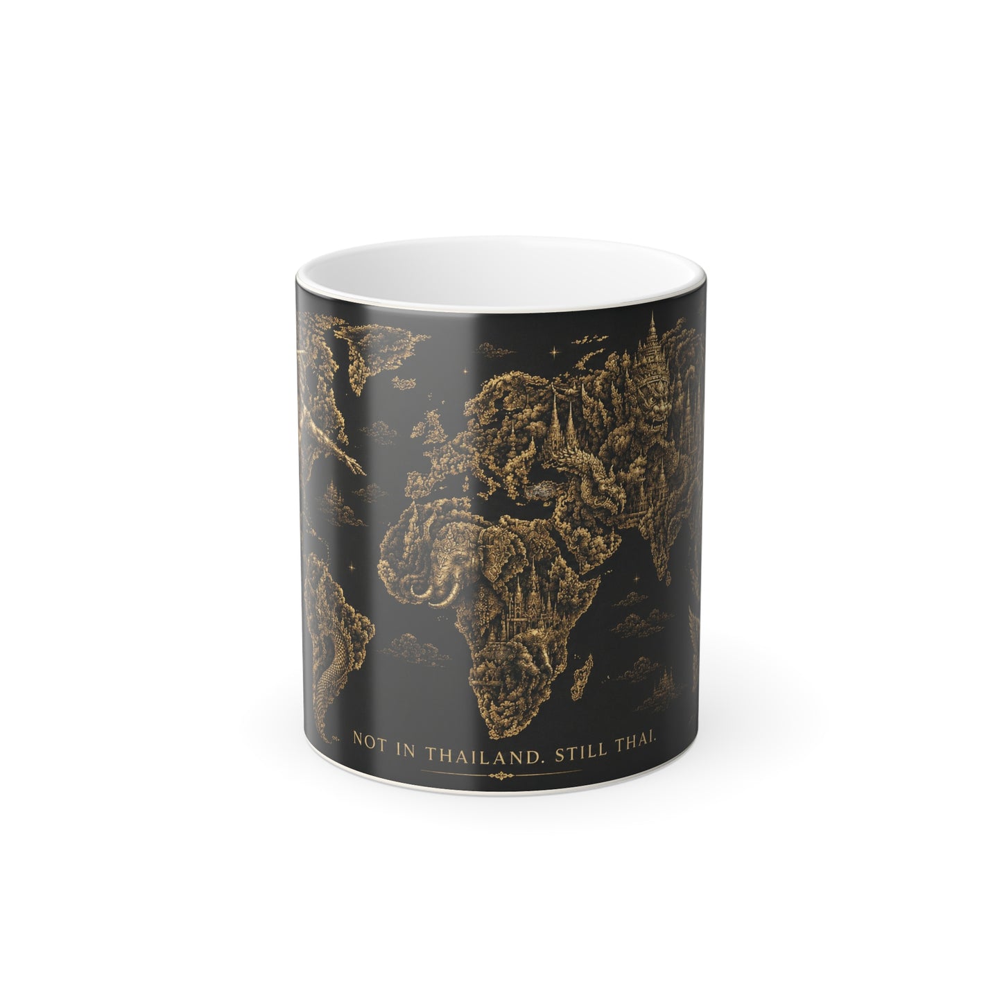 Exclusive: Thai Worldwide Color Morphing Mug, 11oz
