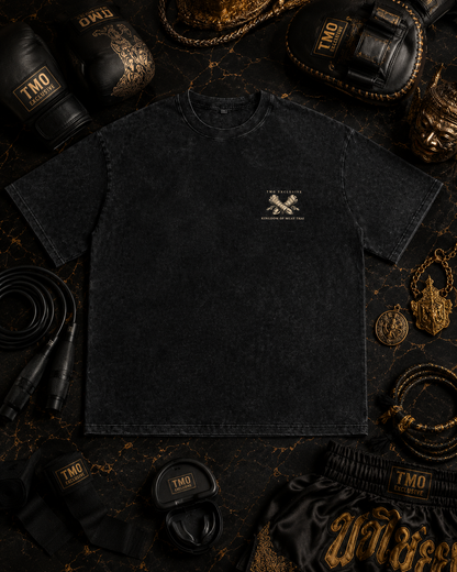 Exclusive: Kingdom of Muay Thai | Snow Washed Oversized Cotton T-Shirt
