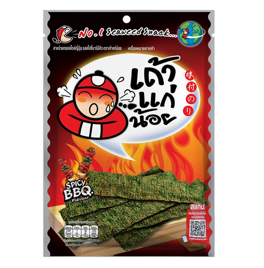 Tao Kae Noi Fried Seaweed Spicy BBQ 26g