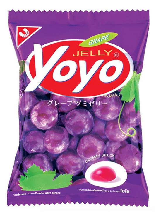 Yoyo Grape Gummy Jelly 80g