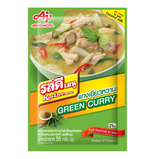 Ros Dee Menu Green Curry Powder 55g