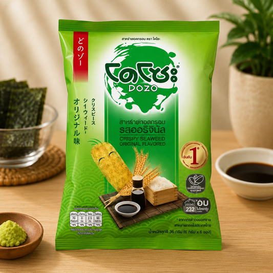 Dozo Japanese Rice Cracker Original Flavor 56g