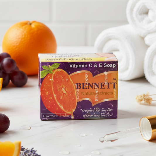Bennett Vitamin C & E Soap Lifestyle
