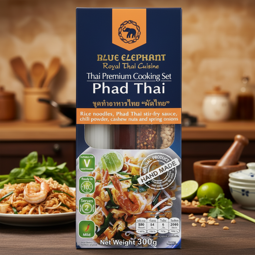 Blue Elephant Pad Thai - Centered Hero Shot
