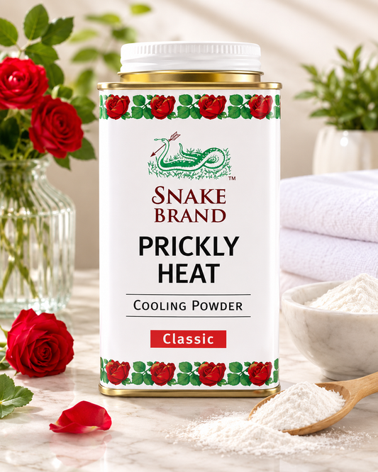 Snake Brand Prickly Heat Cooling Powder Classic 150g