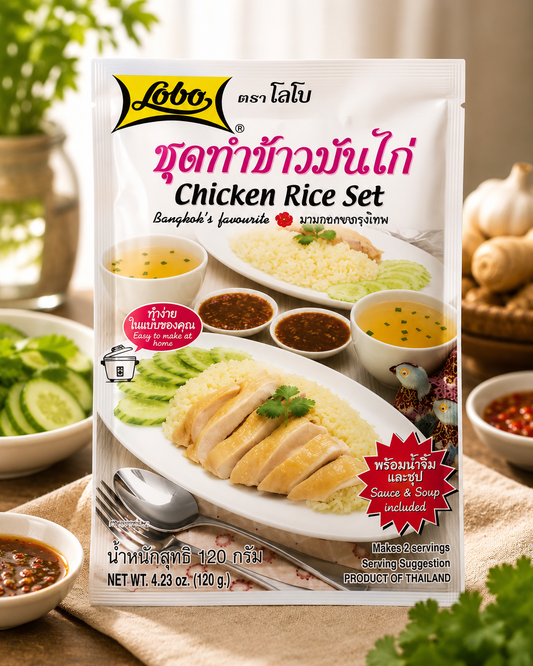 Lobo Chicken Rice Set 120g