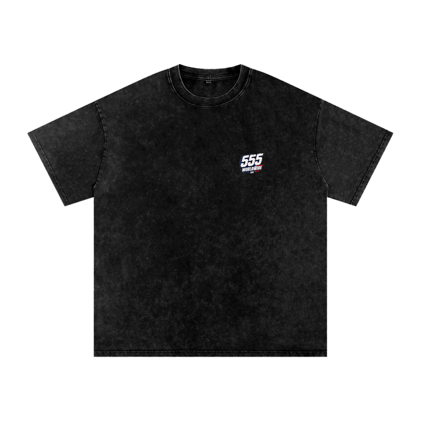 Exclusive: 555 Worldwide | Snow Washed Oversized Cotton T-Shirt