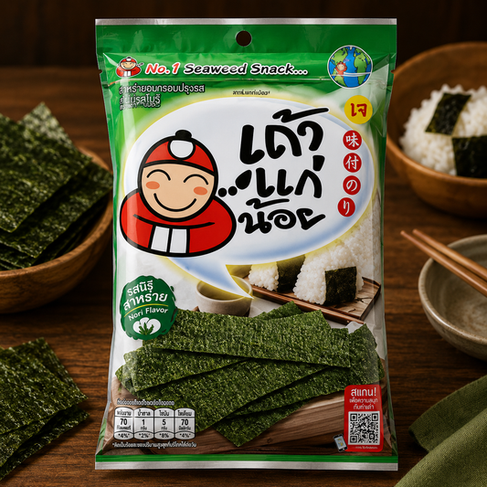 Tao Kae Noi Crispy Seaweed Original Flavor 10g
