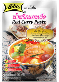Lobo Red Curry Paste 50g