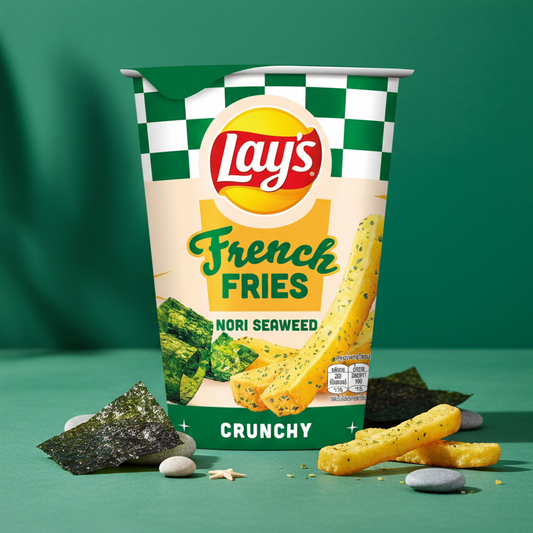 Lay's French Fries Nori Seaweed Flavour 40g - Lifestyle Shot