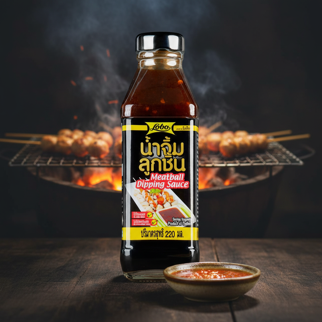 Lobo Meatball Dipping Sauce - Front Lit