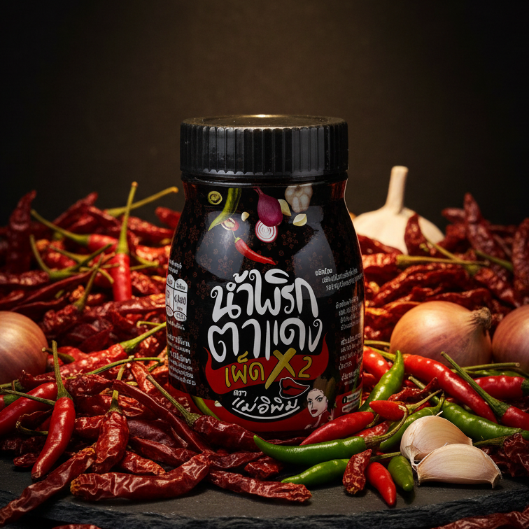 Mae E-Pim Nam Prik Ta Daeng X2 - No Rice