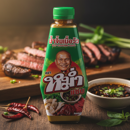 Mum Zab Beef Seasoning Sauce 100ml - Lifestyle Shot