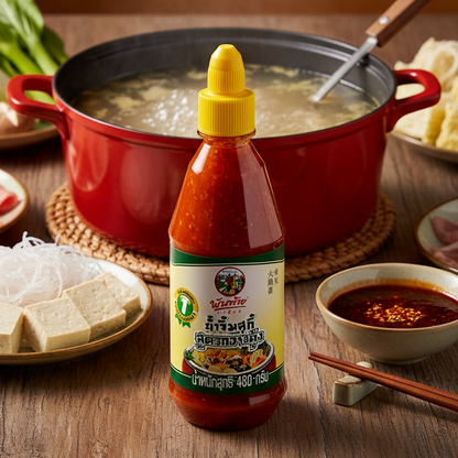 Pantainorasingh Cantonese Suki Sauce 480g - Lifestyle Shot
