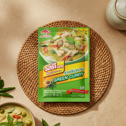 Ros Dee Menu Green Curry Powder 55g - Lifestyle Shot