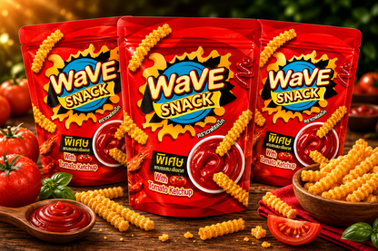 WaVE Snack – Tomato Ketchup Flavor (3-Pack)
